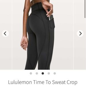 LULULEMON - Time to Sweat Leggings